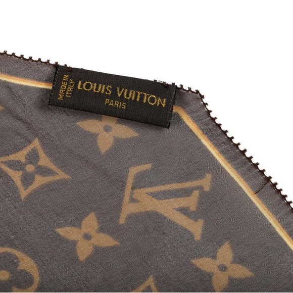 Louis Vuitton Chiffon Cheetah Skinny Scarf - Picture 3 of 5